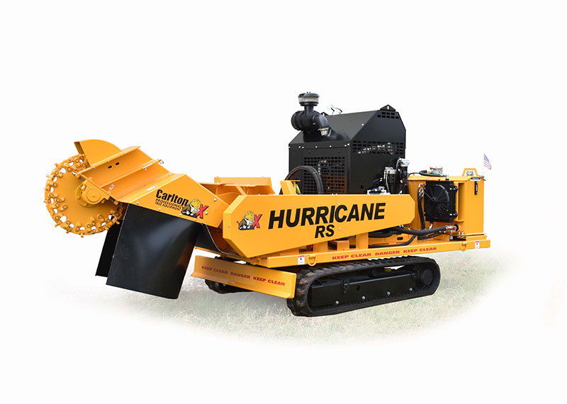 Hurricane RS Series Track-Mounted Stump Cutters