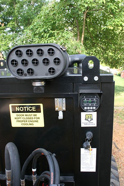 SP7015 TRX Series Track-Mounted Stump Cutters