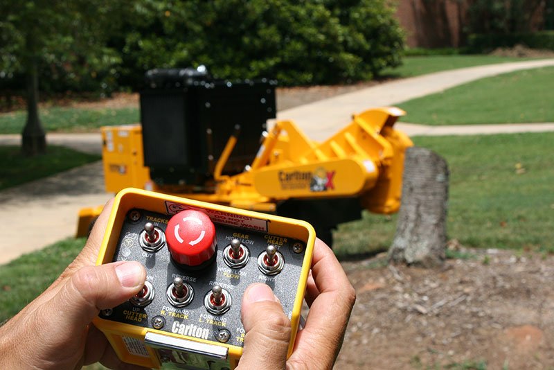 SP7015 TRX Series Track-Mounted Stump Cutters