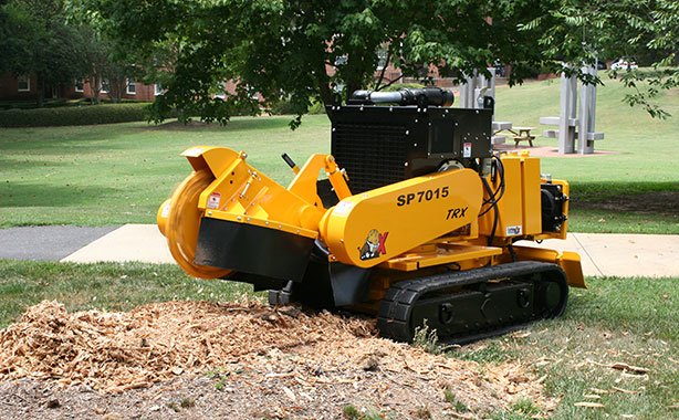 SP7015 TRX Series Track-Mounted Stump Cutters