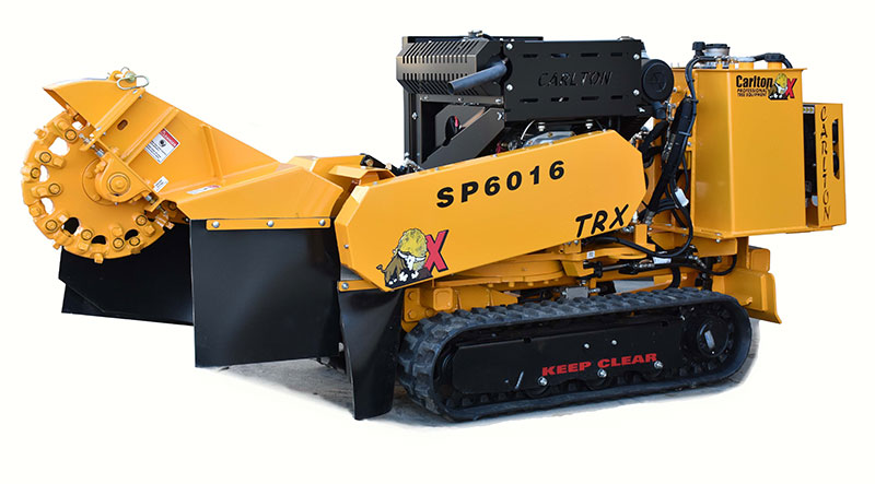 SP6016 TRX Series Track-Mounted Stump Cutters