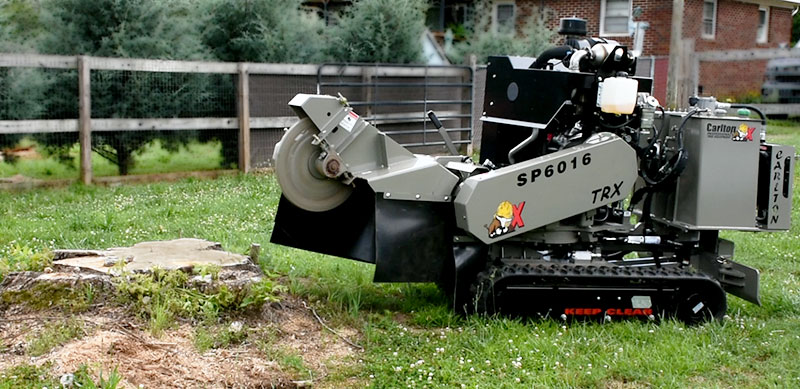 SP6016 TRX Series Track-Mounted Stump Cutters