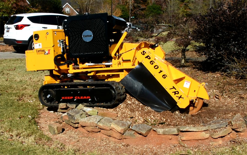 SP6016 TRX Series Track-Mounted Stump Cutters
