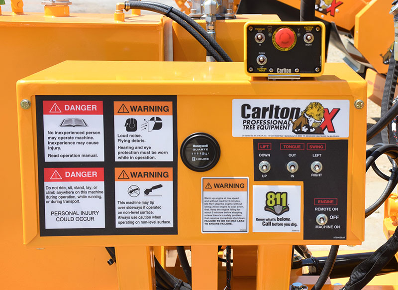 7500 Series Tow-Behind Stump Cutters