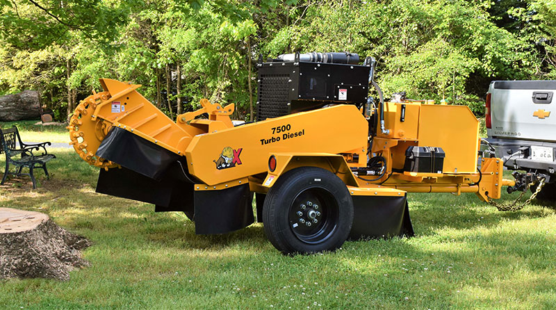 7500 Series Tow-Behind Stump Cutters