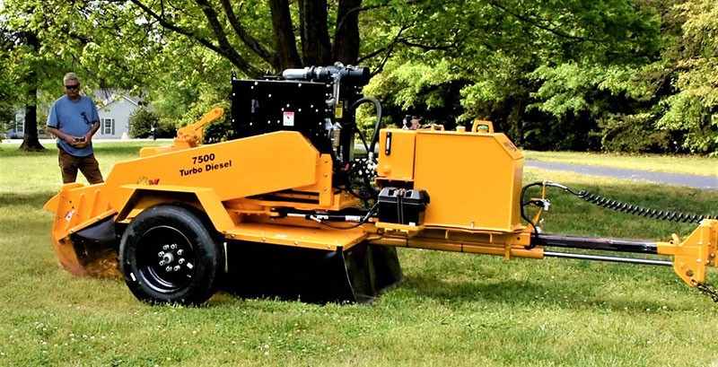 7500 Series Tow-Behind Stump Cutters