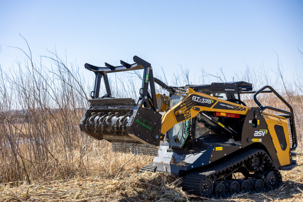 Skid Steer Drum Mulcher OD Pro X