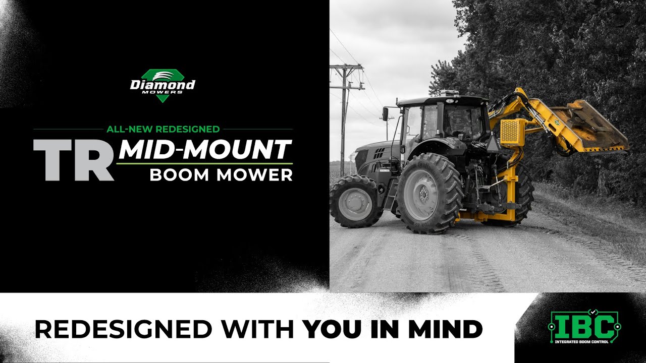 Tractor Boom Mower Mid-Mount
