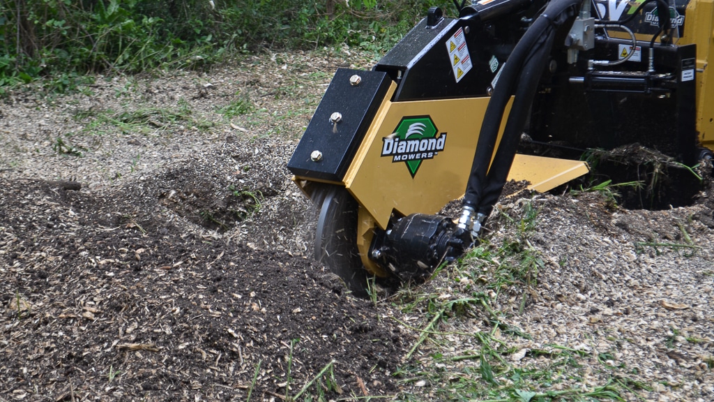 Skid-Steer Miller Stump Grinder